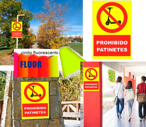 Panneau interdit trottinettes - interdit,