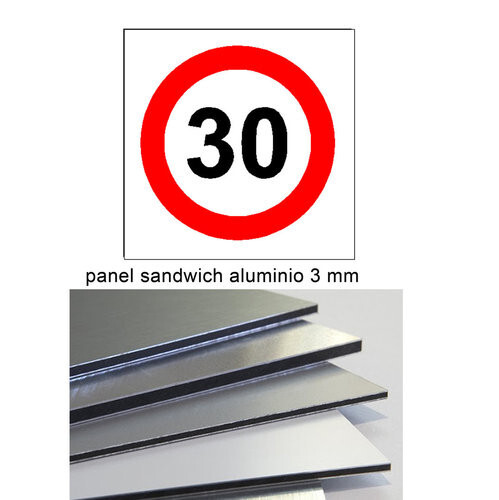 Limite vitesse panneau - 30,,